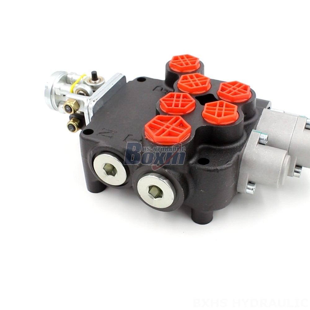 Hydraulic Dc Valve Wholesale Monoblock Directional Control Valve P80-G12-G34 with Joystick main image
